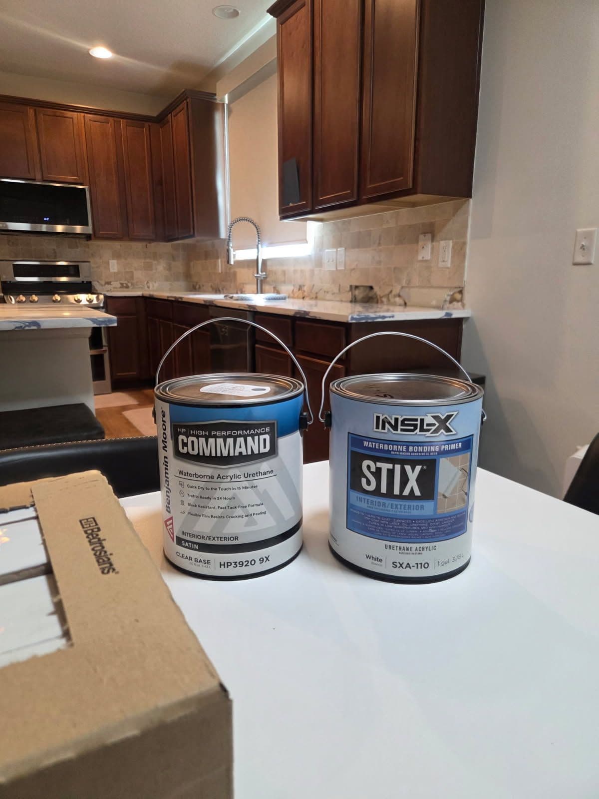 Project Kitchen Makeover with Cabinet Refinish in Durbin Crossing image